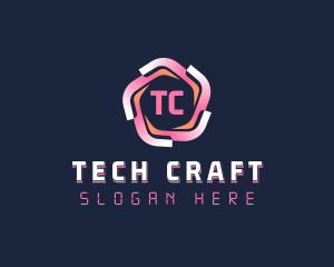 Developer - Tech Software Developer logo design