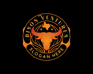 Bull Livestock Farm logo design