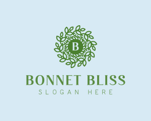 Natural Wreath Spa logo design