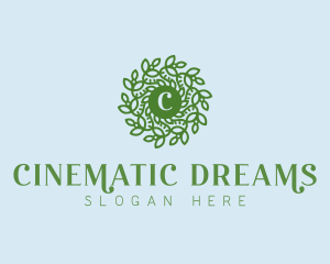 Natural Wreath Spa logo design