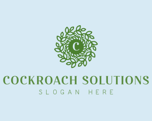 Natural Wreath Spa logo design