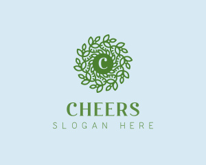 Detailed - Natural Wreath Spa logo design