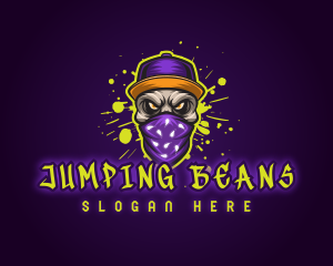 Gaming Hip Hop Thug logo design