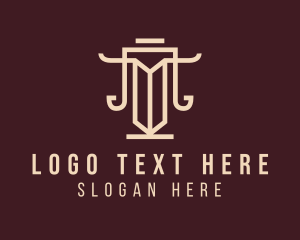 Legal - Legal Sword Scale logo design