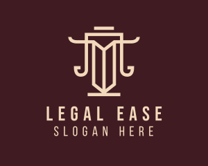 Legal Sword Scale logo design