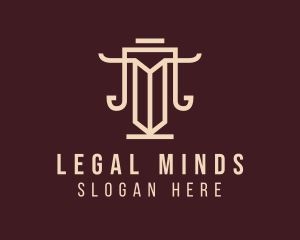 Legal Sword Scale logo design