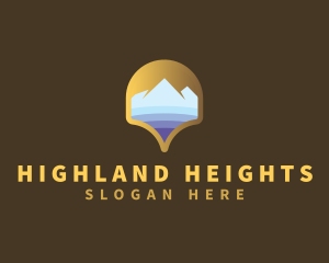 Camping Mountain Outdoor logo design