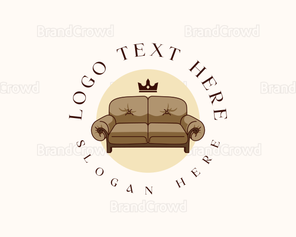 Lounge Sofa Furniture Logo