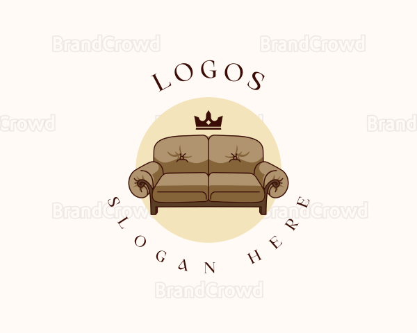 Lounge Sofa Furniture Logo