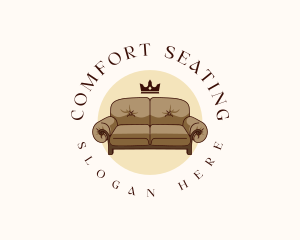 Lounge Sofa Furniture logo design