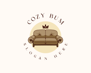 Lounge Sofa Furniture logo design