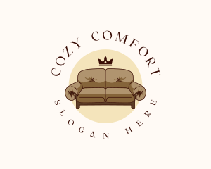 Lounge Sofa Furniture logo design