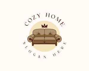 Lounge Sofa Furniture logo design