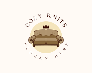 Lounge Sofa Furniture logo design