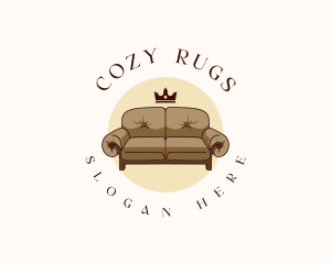 Lounge Sofa Furniture logo design