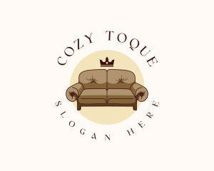 Lounge Sofa Furniture logo design