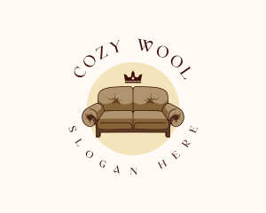 Lounge Sofa Furniture logo design