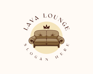 Lounge Sofa Furniture logo design