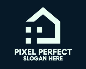 Tech Pixel House logo design