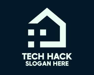 Tech Pixel House logo design