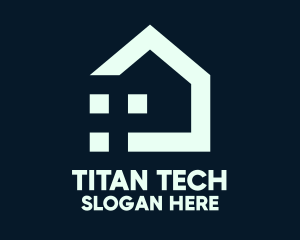 Tech Pixel House logo design