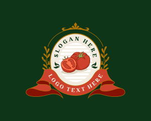 Vegan Tomato Farm Logo