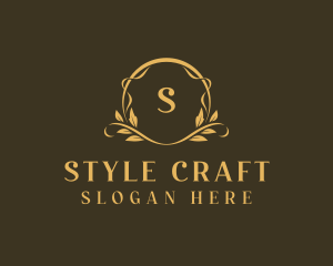 Floral Wedding Styling logo design