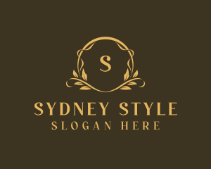 Floral Wedding Styling logo design