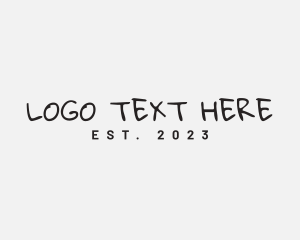 Doodle - Handwritten Urban Streetstyle logo design