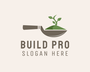 Environment - Shovel Gardening Tool logo design