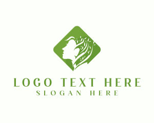 Leaf - Woman Salon Spa logo design