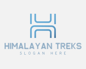 Modern Line Technology logo design