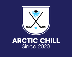 Iceberg - Ice Hockey Team Banner logo design