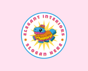 Piñata Party Decoration logo design