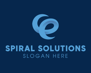 Abstract Spiral Corporation logo design