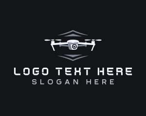 Videography - Drone Propeller Surveillance logo design