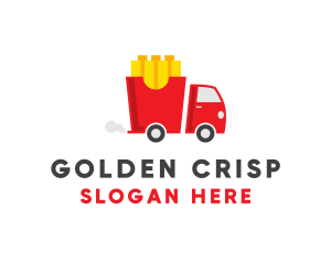 Fries - French Fries Food Truck logo design