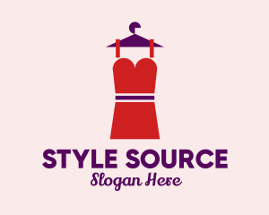 Catalog - Simple Red Dress logo design