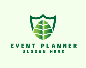 Produce - Agriculture Shield Leaf logo design