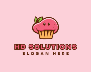 Muffin Monster Bakery logo design