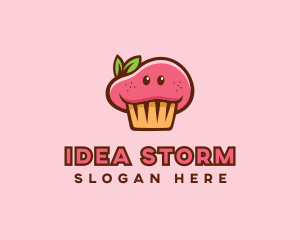 Muffin Monster Bakery logo design