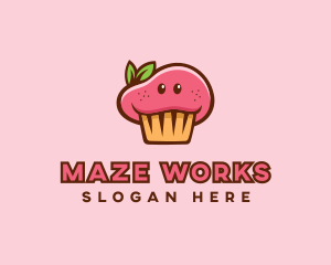 Muffin Monster Bakery logo design