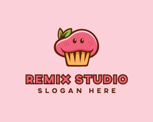 Muffin Monster Bakery logo design