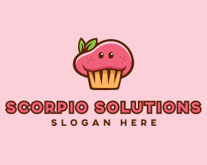 Muffin Monster Bakery logo design