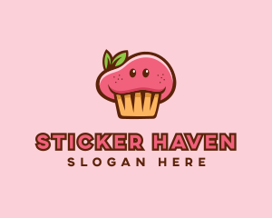 Muffin Monster Bakery logo design