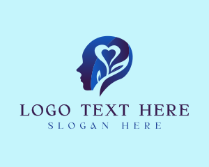 Iq - Wellness Heart Floral logo design
