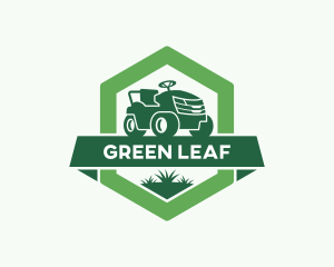 Lawn Mower Gardener Logo