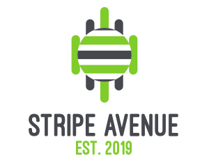 Striped - Generic Stripes Company logo design