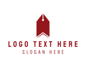 Fountain Pen - Simple Pen Writer logo design