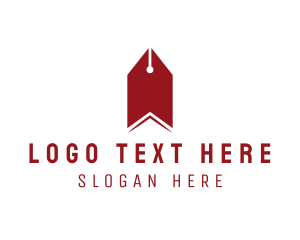 Public Relations - Simple Pen Writer logo design